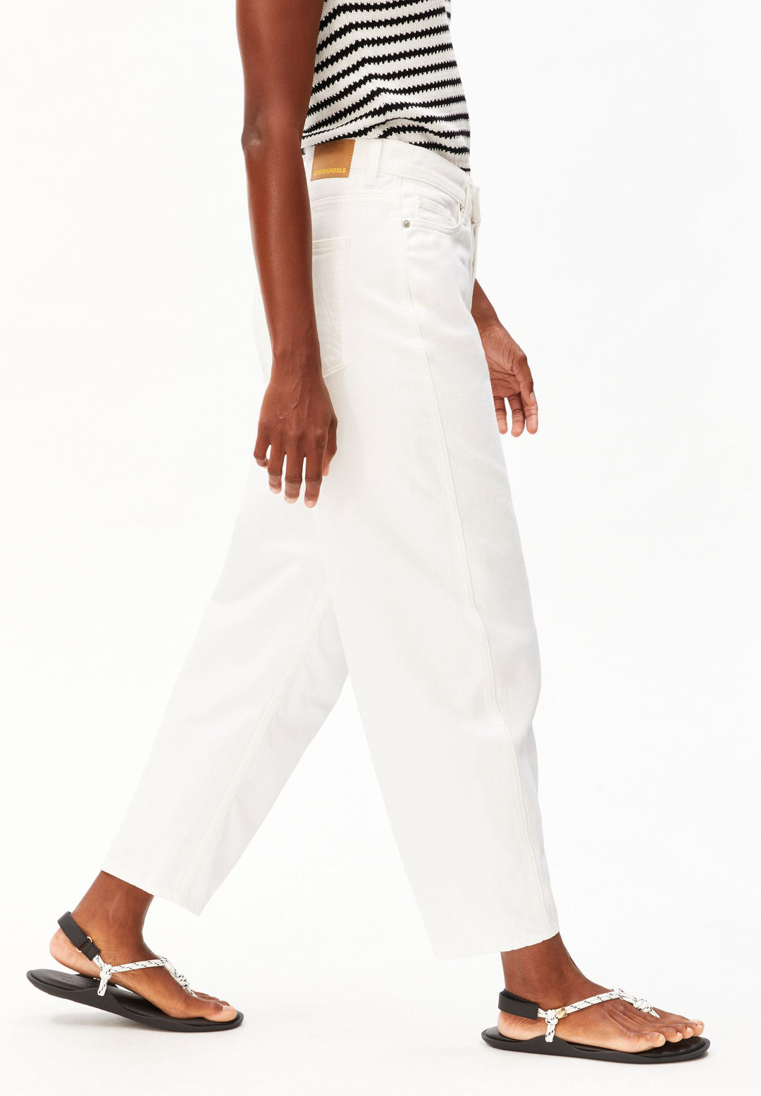 Jeans BAARLY HIGH WAIST BARREL White – ArmedAngels – Zweiblatt 6