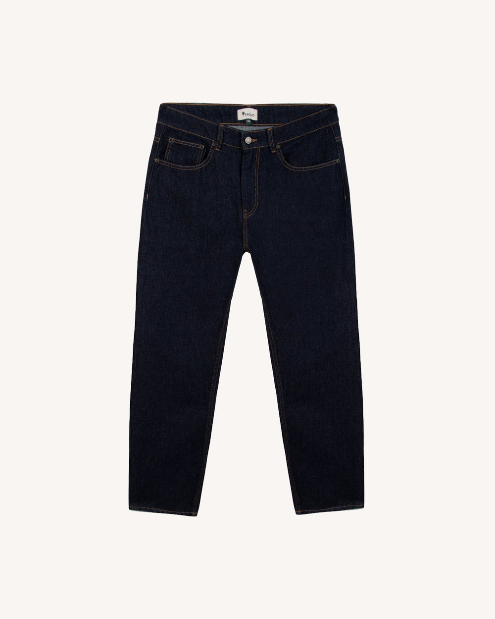 Jeans Denim Relaxed Raw von Faguo freigestellt