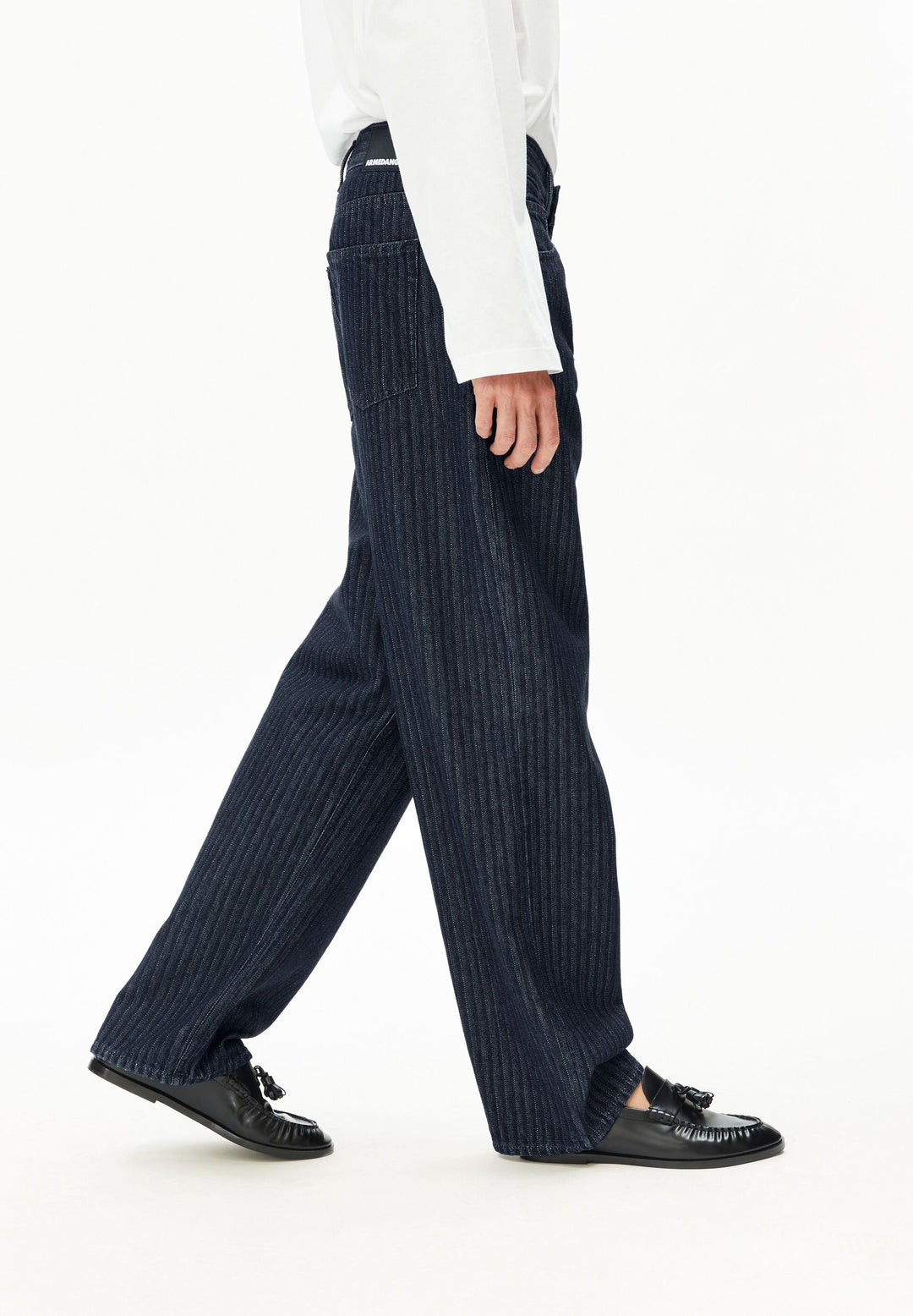 Jeans HAAYI Herringbone Baggy in Rinse von ARMEDANGELS, weitere Ansicht