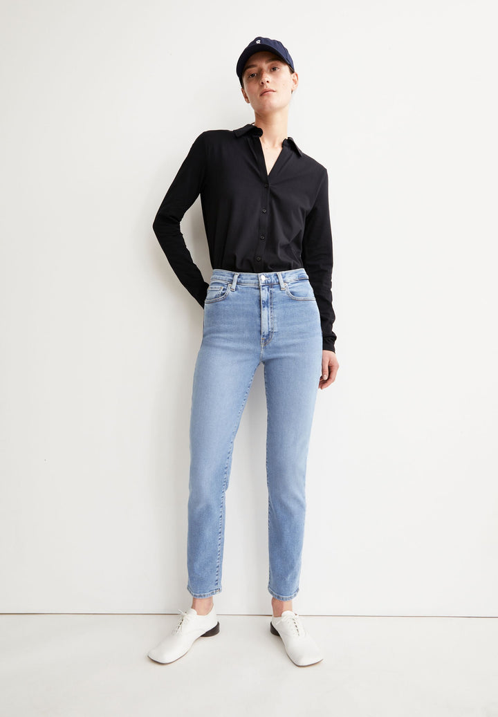 Jeans LEJAANI High Waist Slim Dove von Armedangels 4