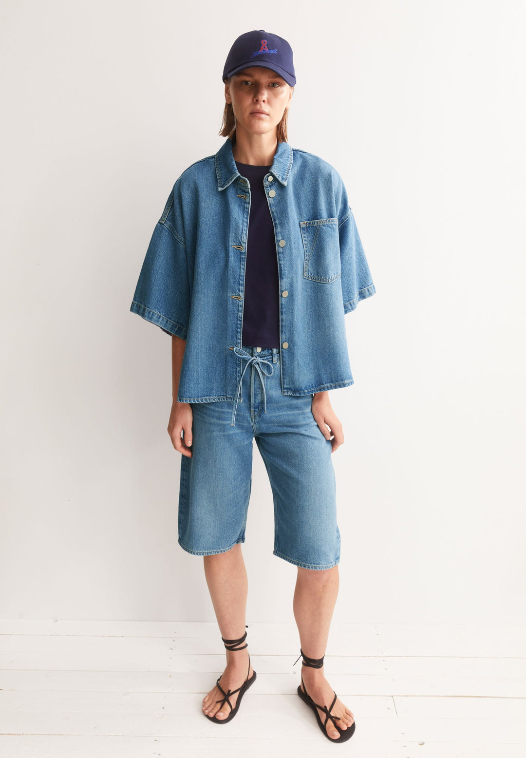 Jeans-Shorts DAANY Baggy Laguna von Armedangels im Denim-Look