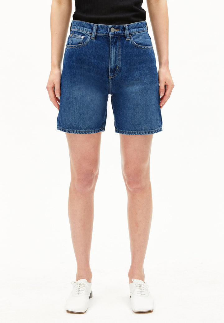 Jeansshorts SHEAARI Wavy Blue von Armedangels