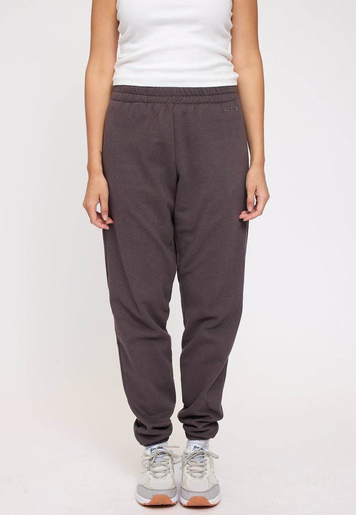 Jogginghose Soft Fabric in Grey Brown von Mazine