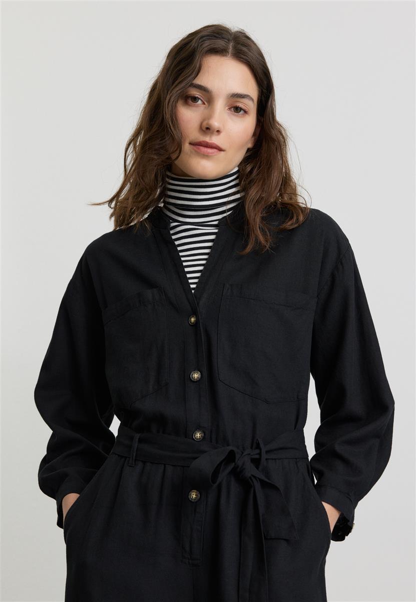 Jumpsuit Filaree Schwarz von recolution, Vorderansicht