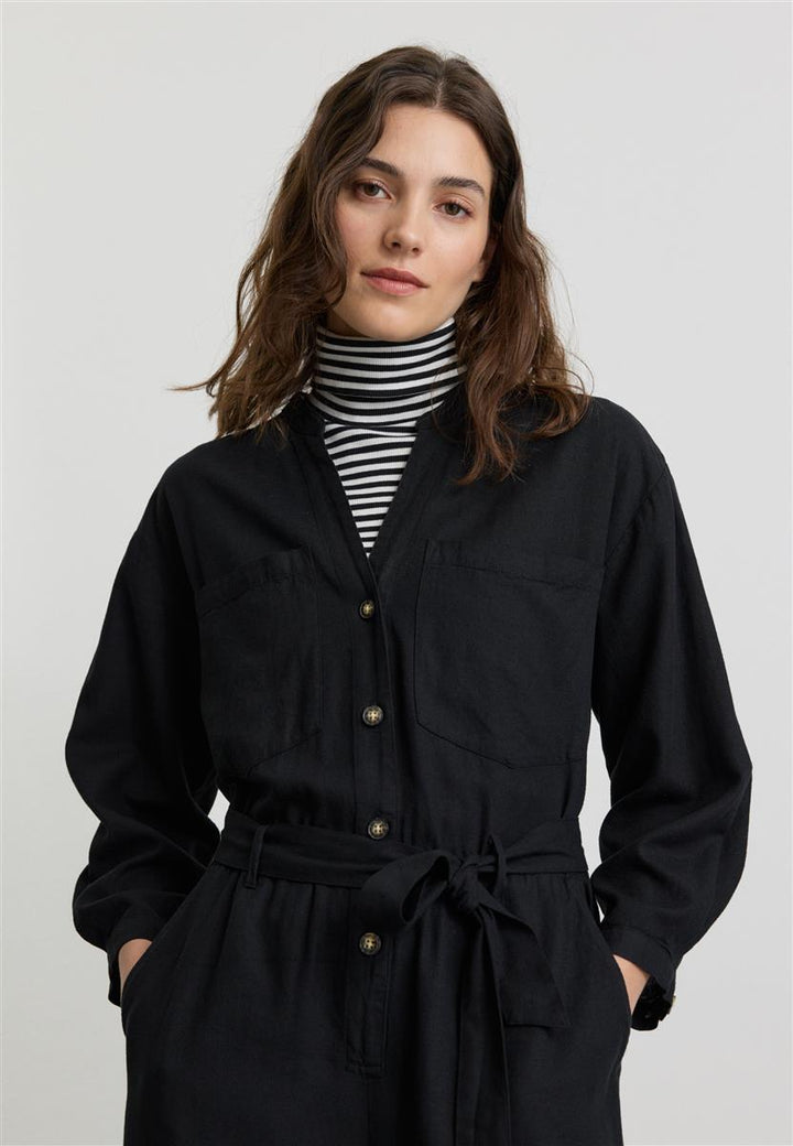 Jumpsuit Filaree Schwarz von recolution, Vorderansicht