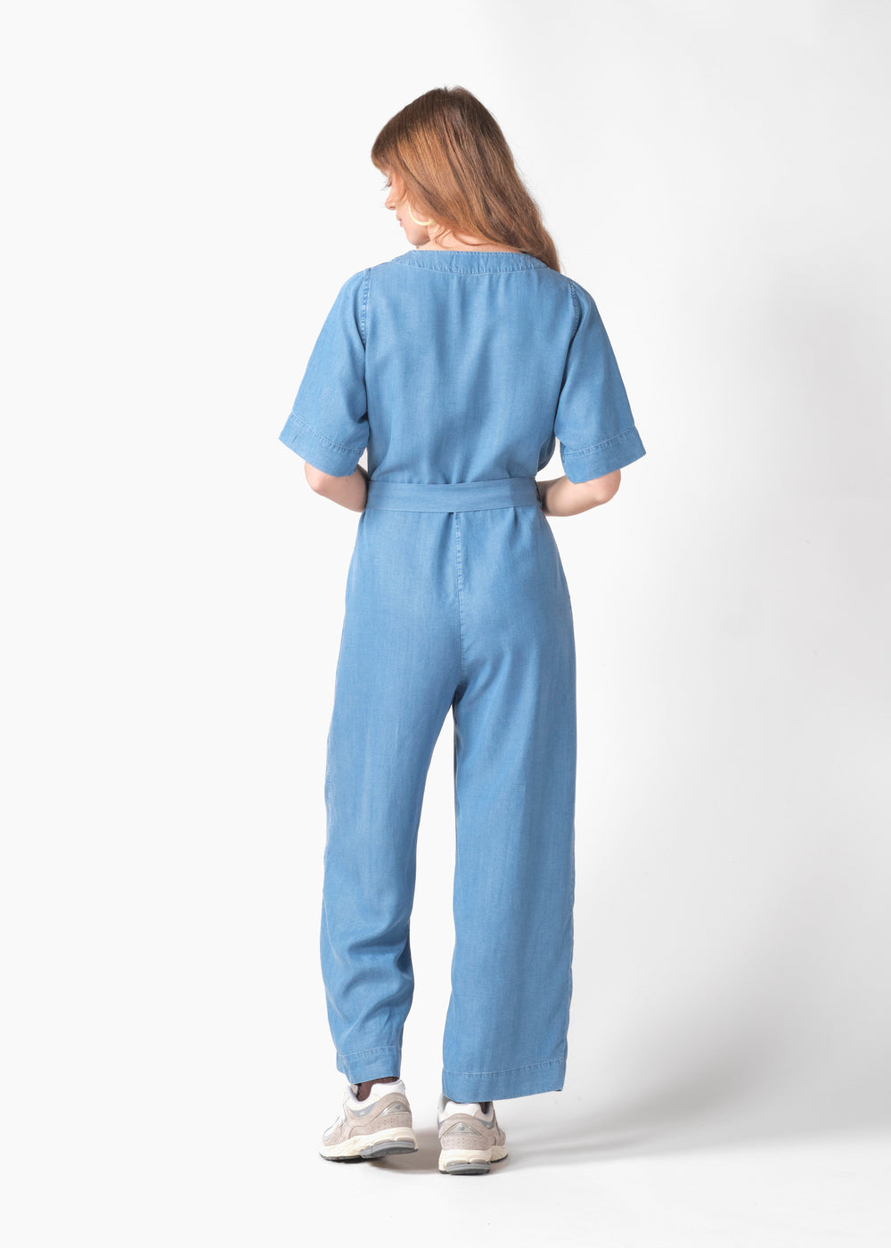 Jumpsuit Marna Light Blue Chambray von Klitmøller Collective Ansicht 2