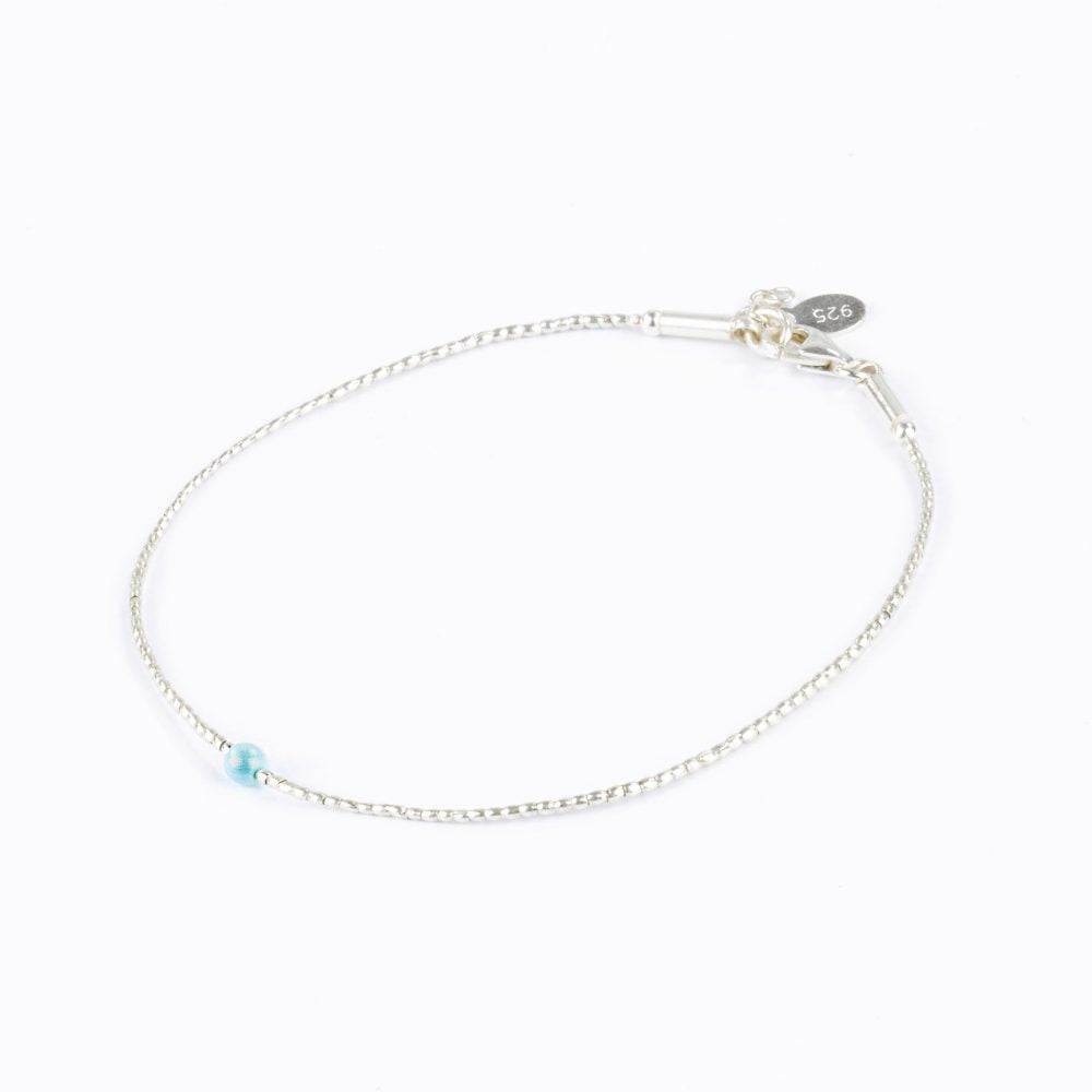 Armband Karen Silber Himmelblau von UMIWI