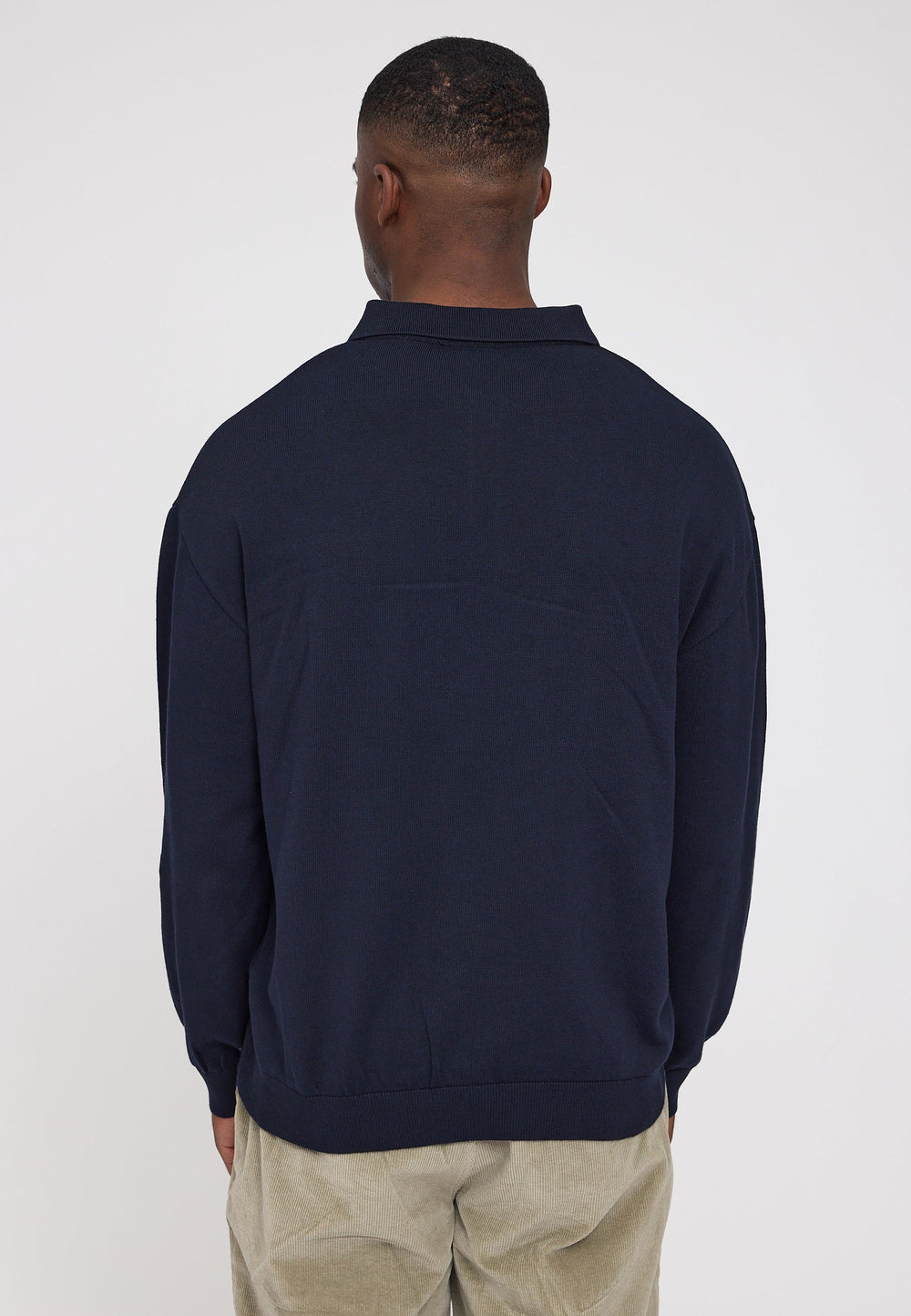 Knit Polo Jumper Indigo von Mazine, Ansicht 2