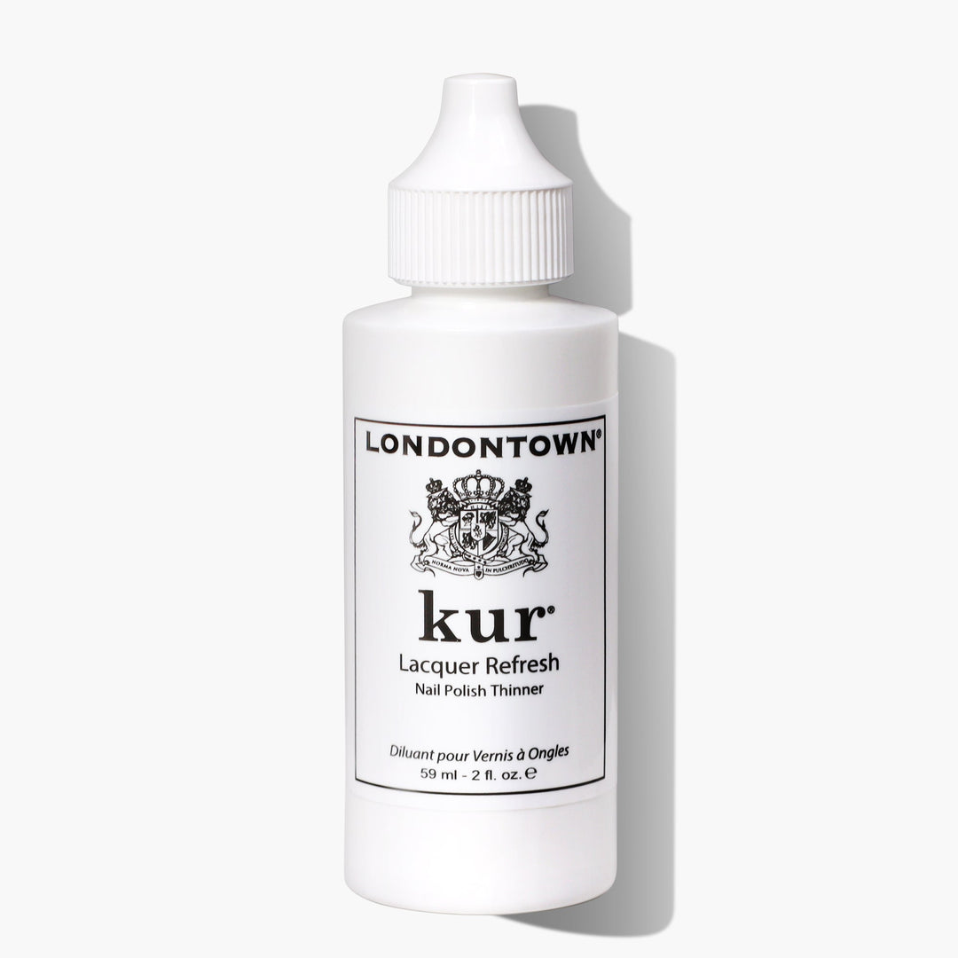 LONDONTOWN Kur Lacquer Refresh, Flasche mit weissem Deckel