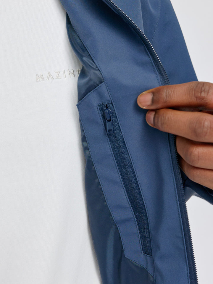 Light Blouson Mood Blue von Mazine Detail Reissverschluss