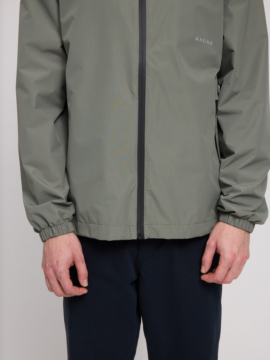Light Functional Jacket Light Bottle von Mazine Detail Front