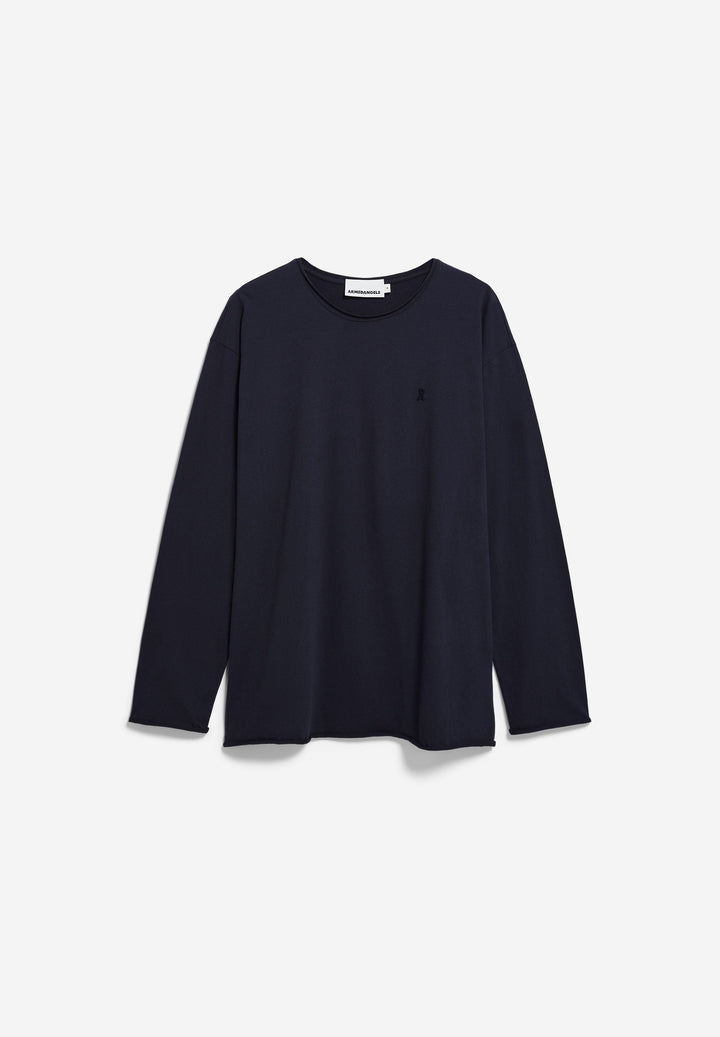 Longsleeve JAAMES BRUSHED in Night Sky von ARMEDANGELS, Freisteller
