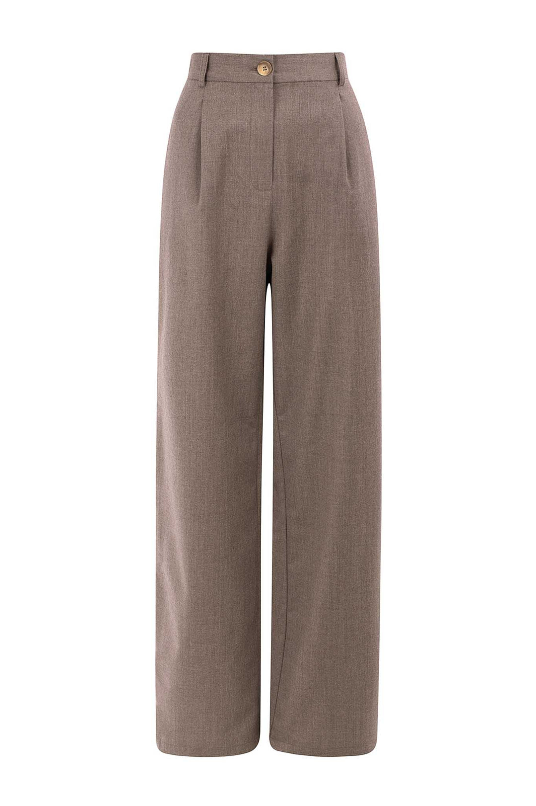 Mara Trousers Wool Brown von Näz 5