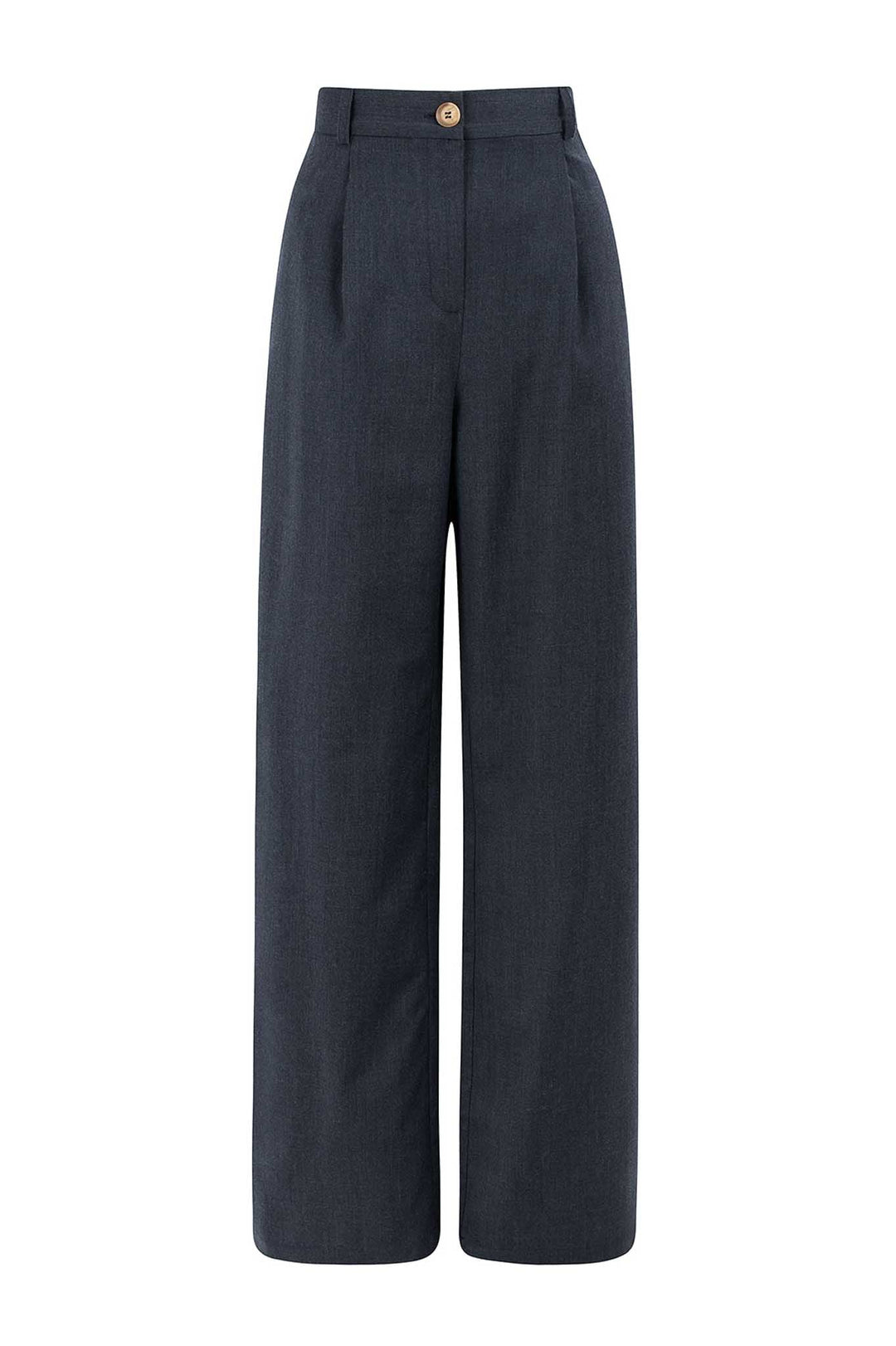 Mara Trousers Wool Navy von Näz 5