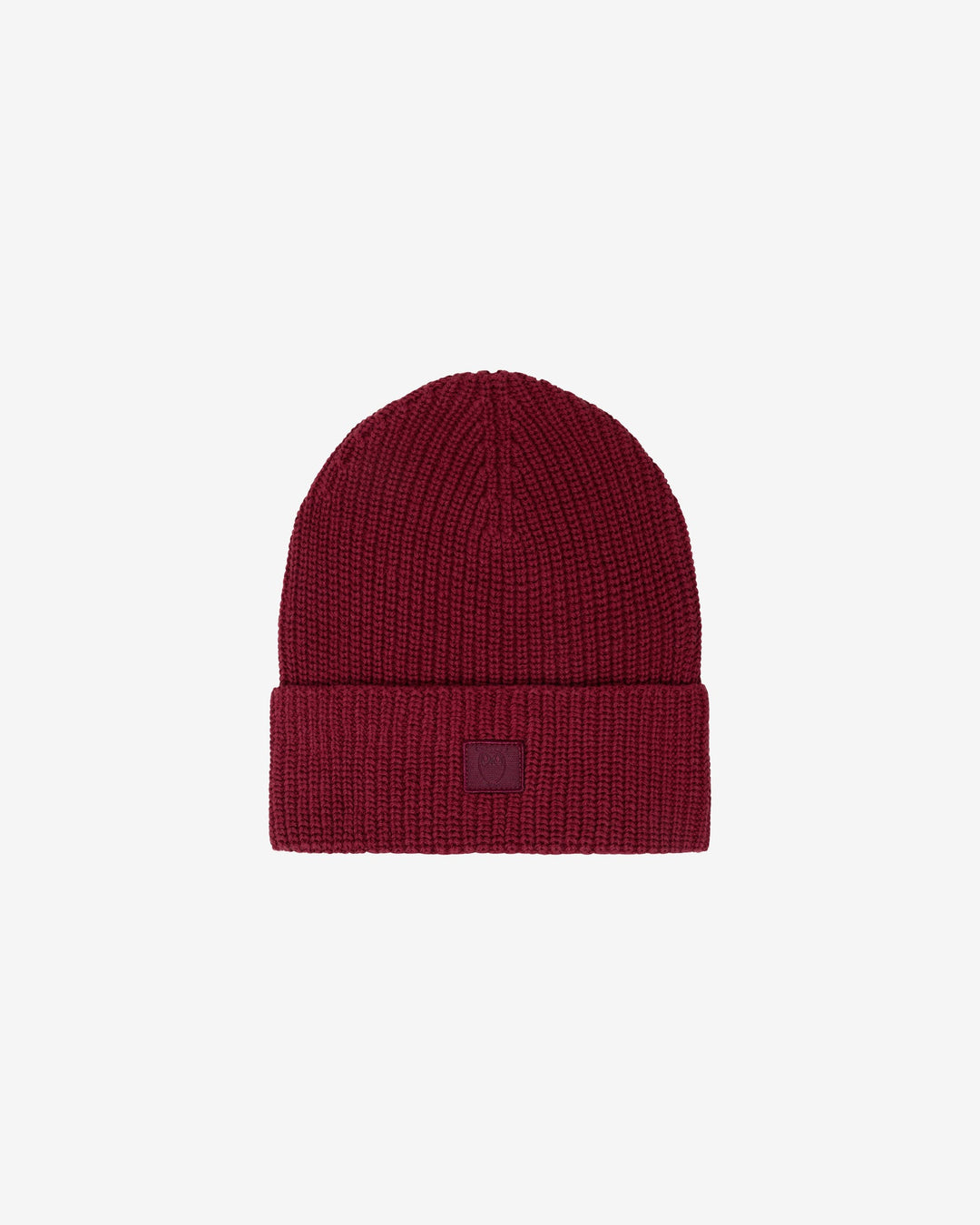 Mütze Cotton Rib Hat bordeaux von KnowledgeCotton Apparel – Hauptbild