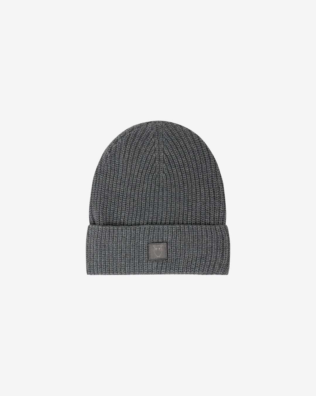 Mütze Cotton Rib Hat grey von KnowledgeCotton Apparel – Hauptbild
