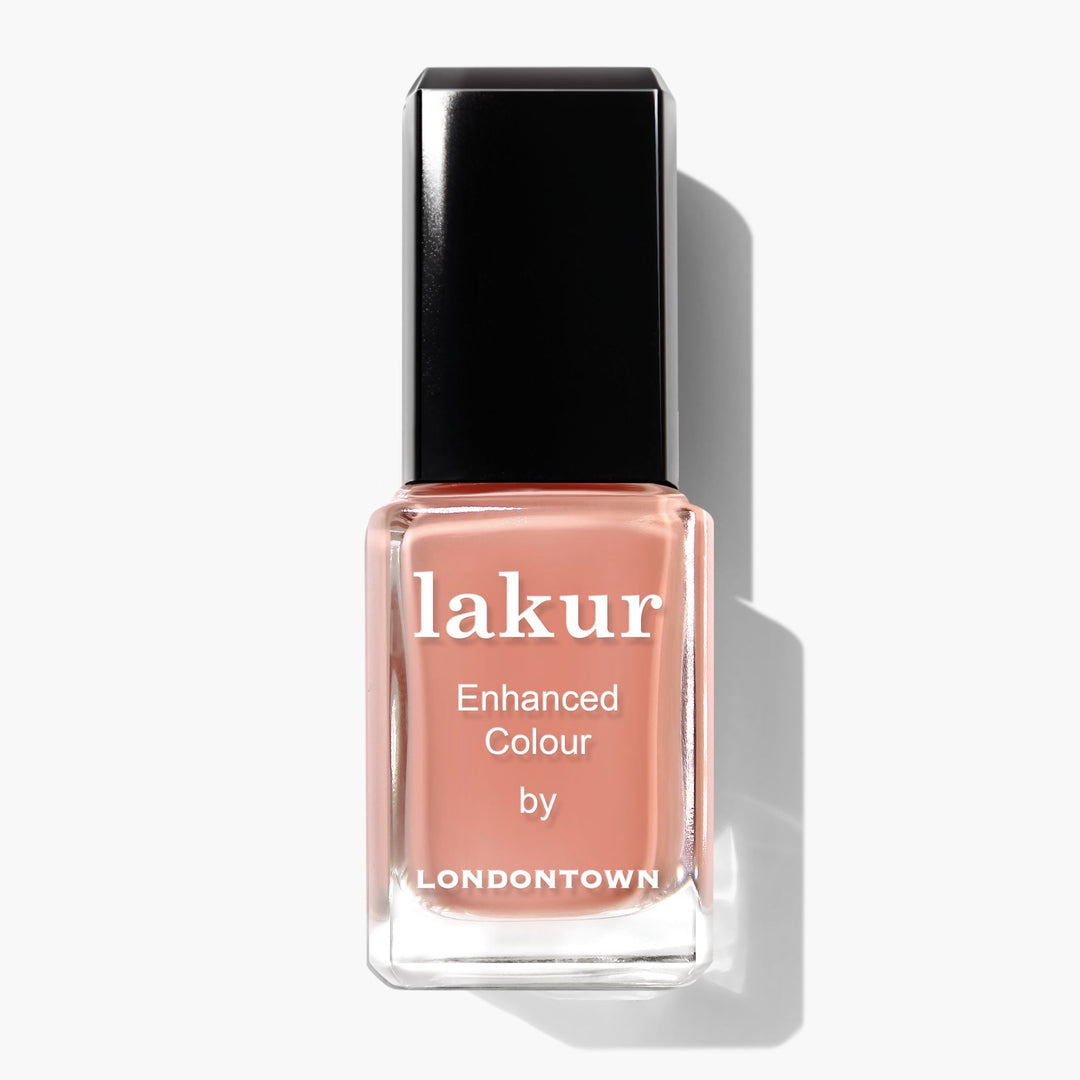 Nagellack lakur Savanna in mattem Tonbraun von Londontown