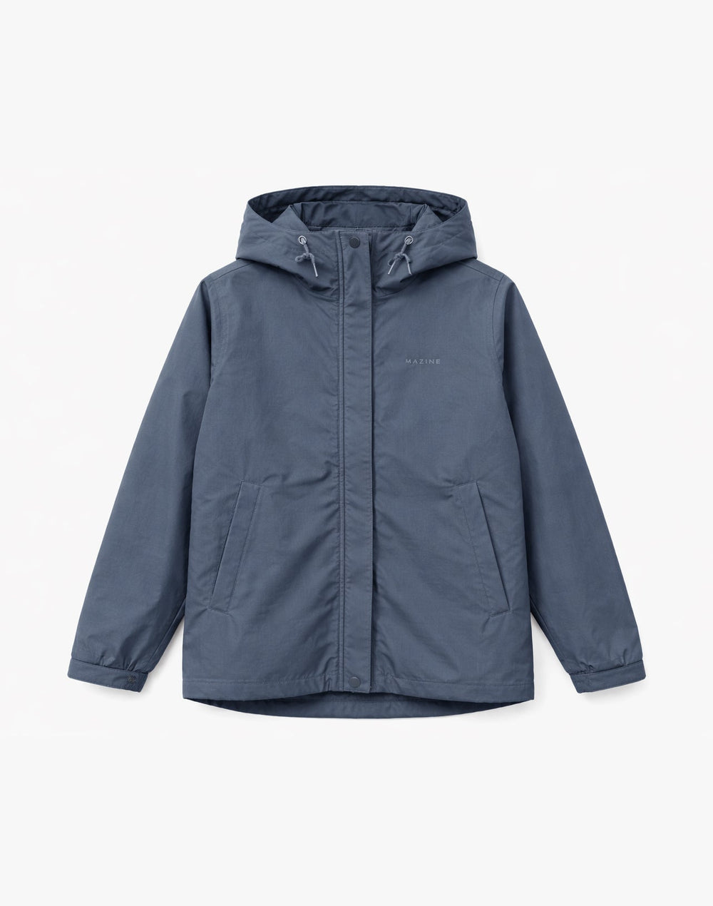 Natural Rain Jacket Sea Blue von Mazine freigestellt