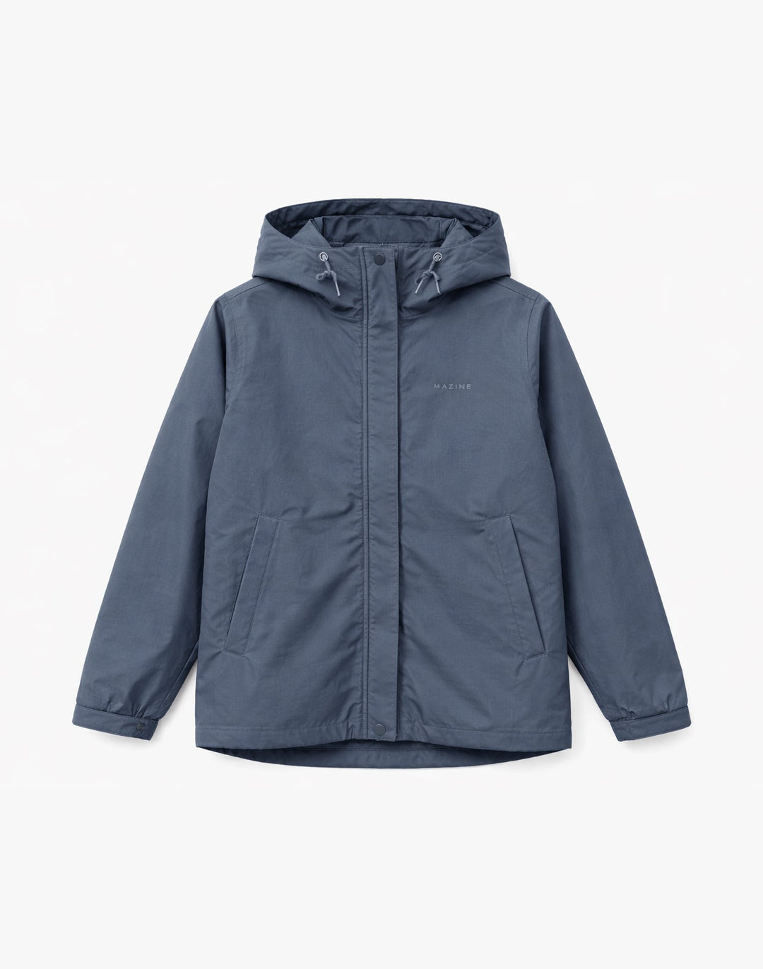 Natural Rain Jacket Sea Blue von Mazine freigestellt