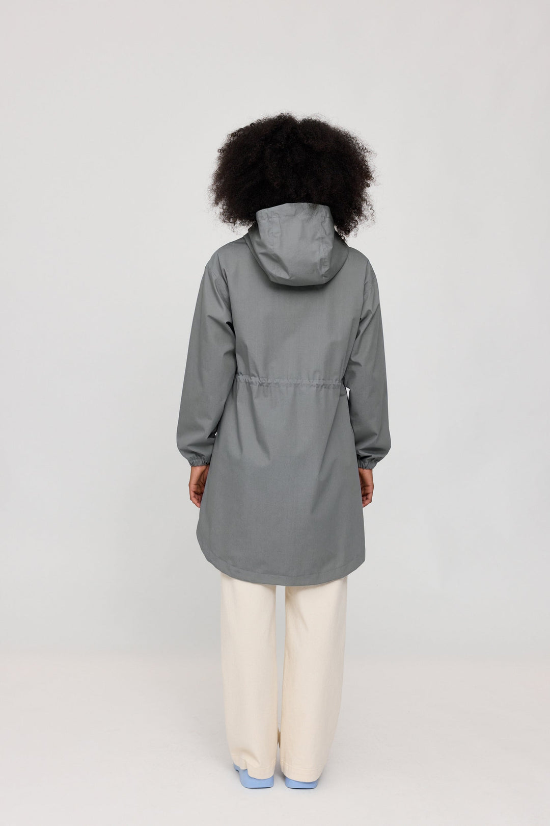 Natural Rain Parka Light Bottle von Mazine Rückansicht