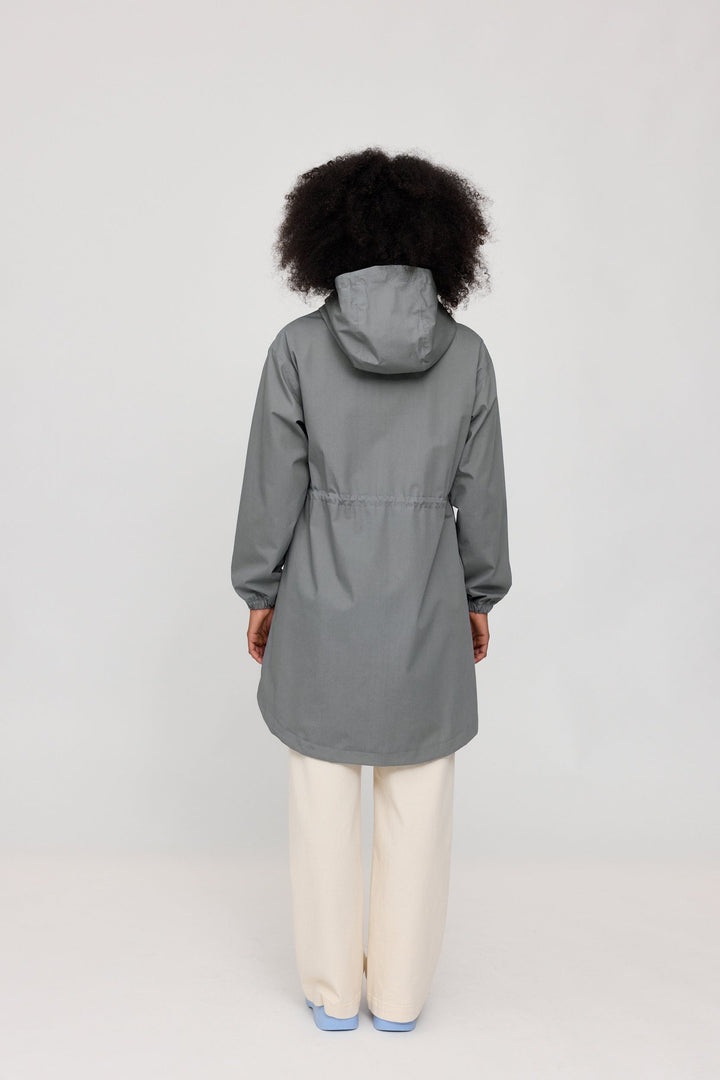 Natural Rain Parka Light Bottle von Mazine Rückansicht