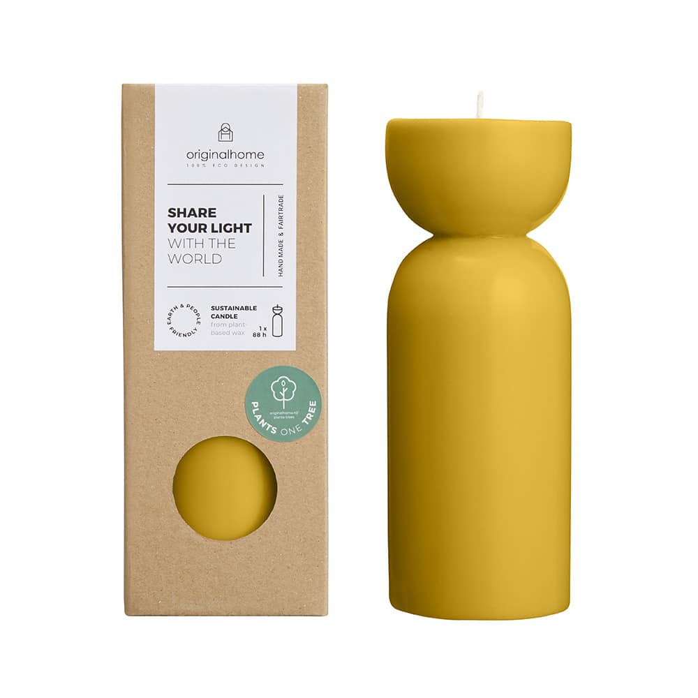 Organic Kerze M Honey von Originalhome