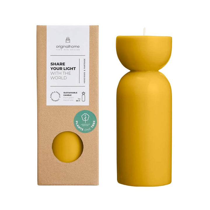 Organic Kerze M Honey von Originalhome