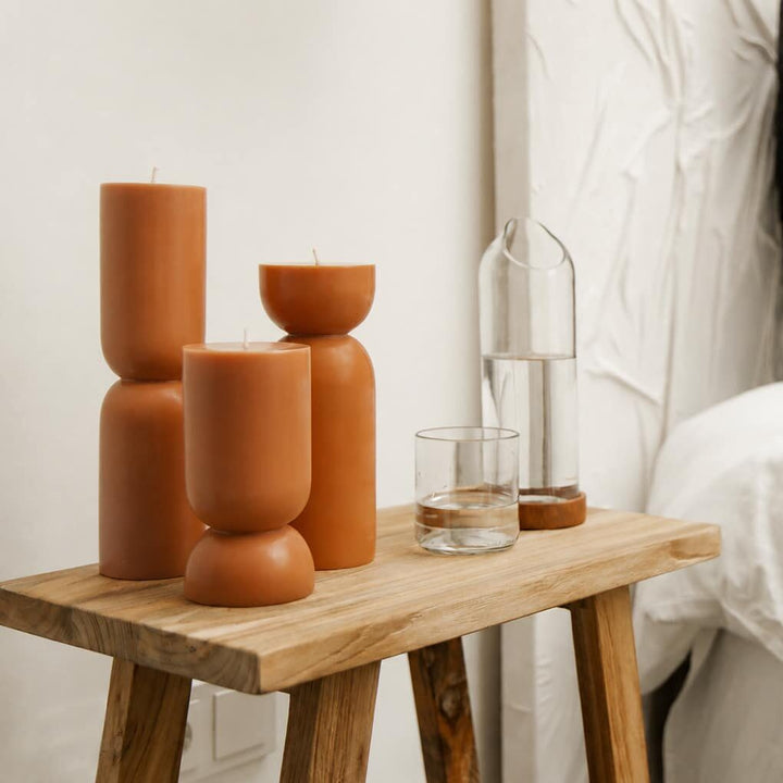 Organic Kerzen Cognac von Originalhome – Stimmungsbild