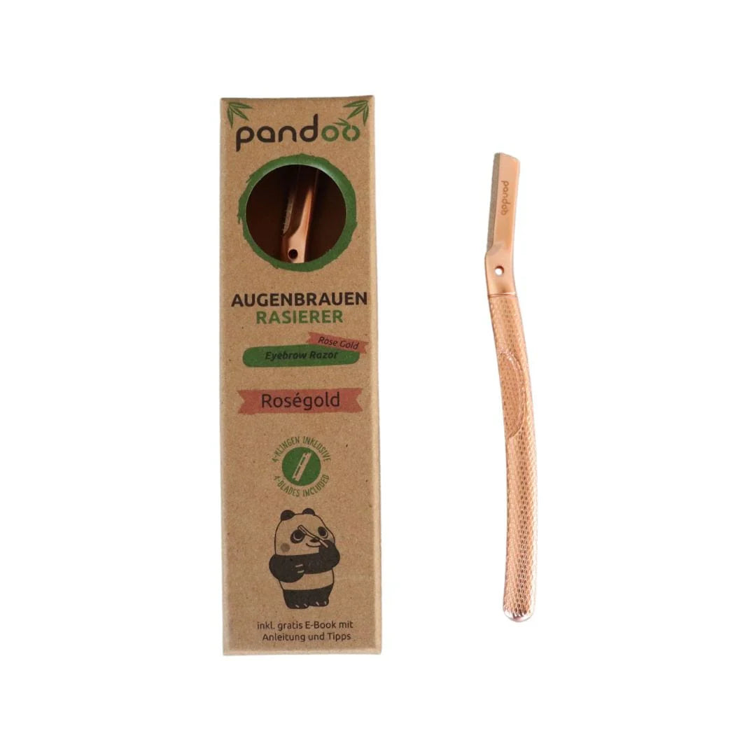 Augenbrauen Rasierer Rosegold von Pandoo