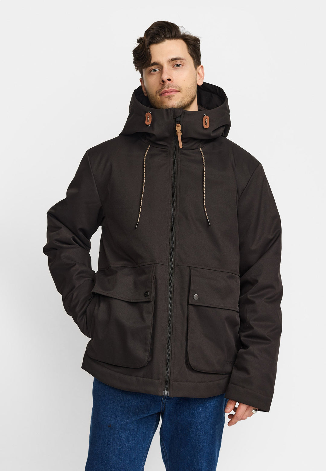 Parka Jacket Darkbrown von Revolution – Ansicht 2