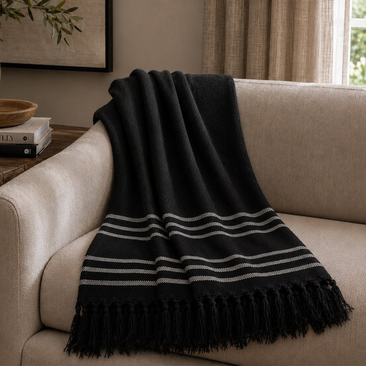 Plaid Cloth Recycled S Dark Grey von Originalhome – weitere Ansicht