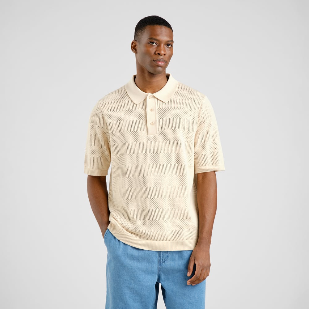 Polo Knitted Nogersund Vanilla White – Dedicated – Zweiblatt 2