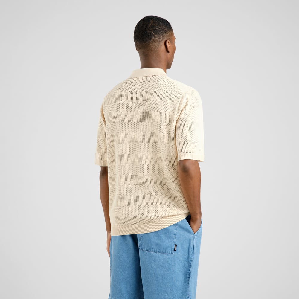 Polo Knitted Nogersund Vanilla White – Dedicated – Zweiblatt 5