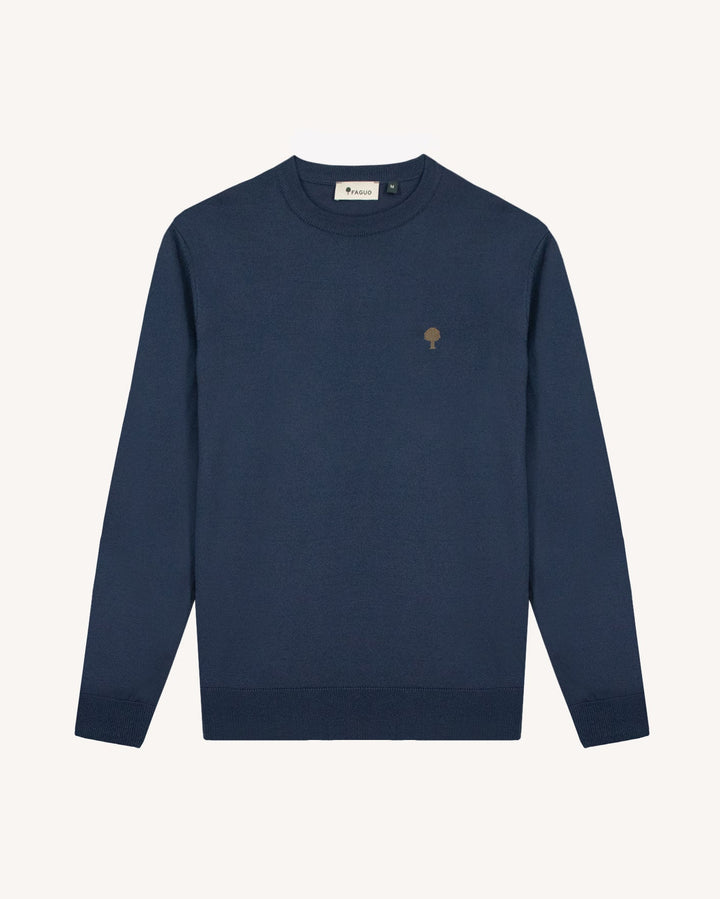 Pullover Marly Marineblau von Faguo freigestellt