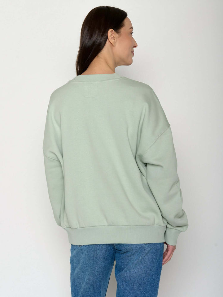 Pullover No Rain Core Muted Mint – Greenbomb – Zweiblatt 4