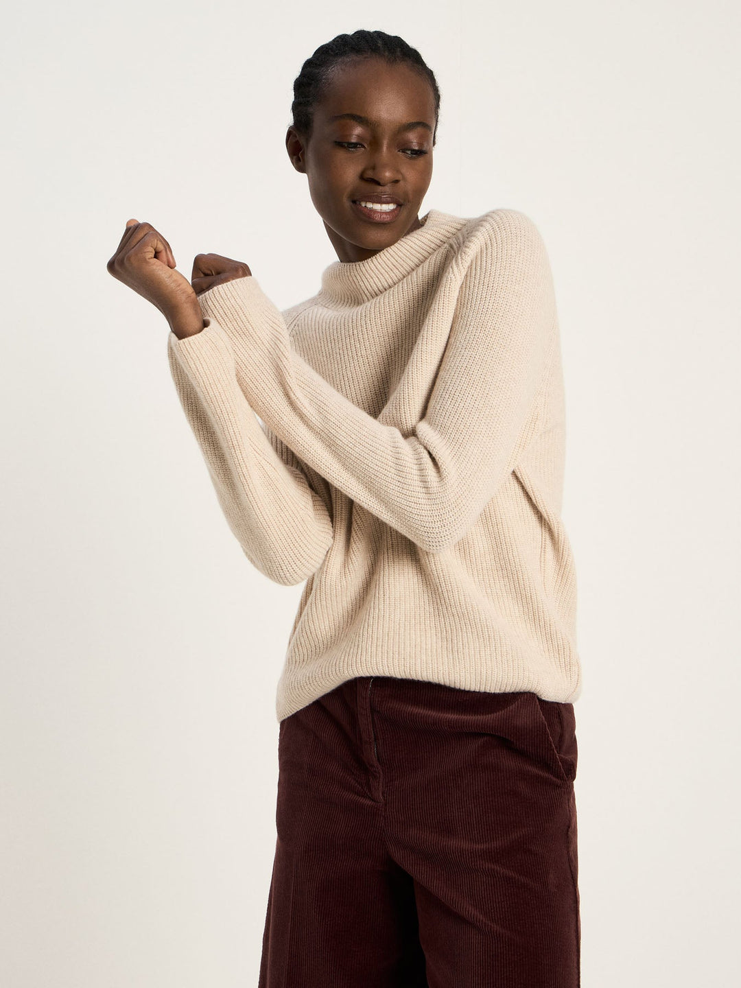 Raglanpullover Sahara Melange von Lanius – Hauptbild