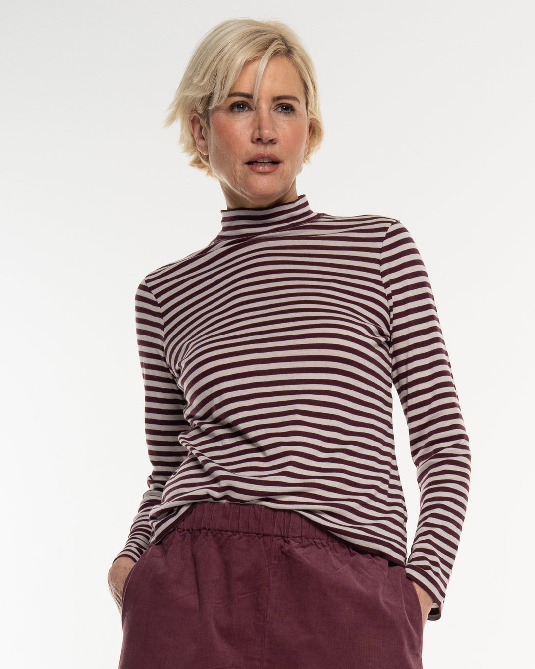 Ringel Turtleneck Port von Alma & Lovis Ansicht 2
