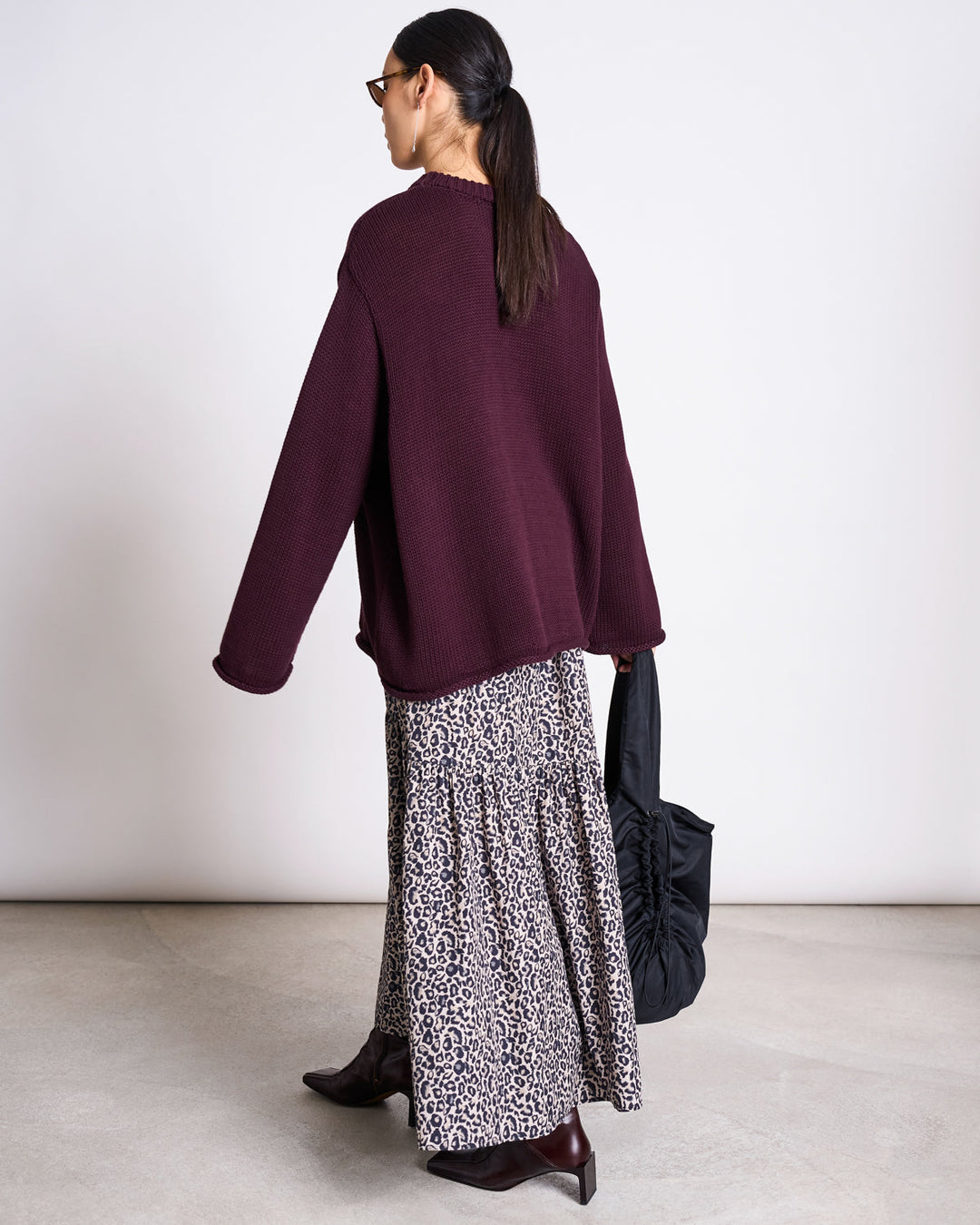 Rock Tiered Maxi Skirt Alca Leo Print – JAN 'N JUNE – Zweiblatt 5