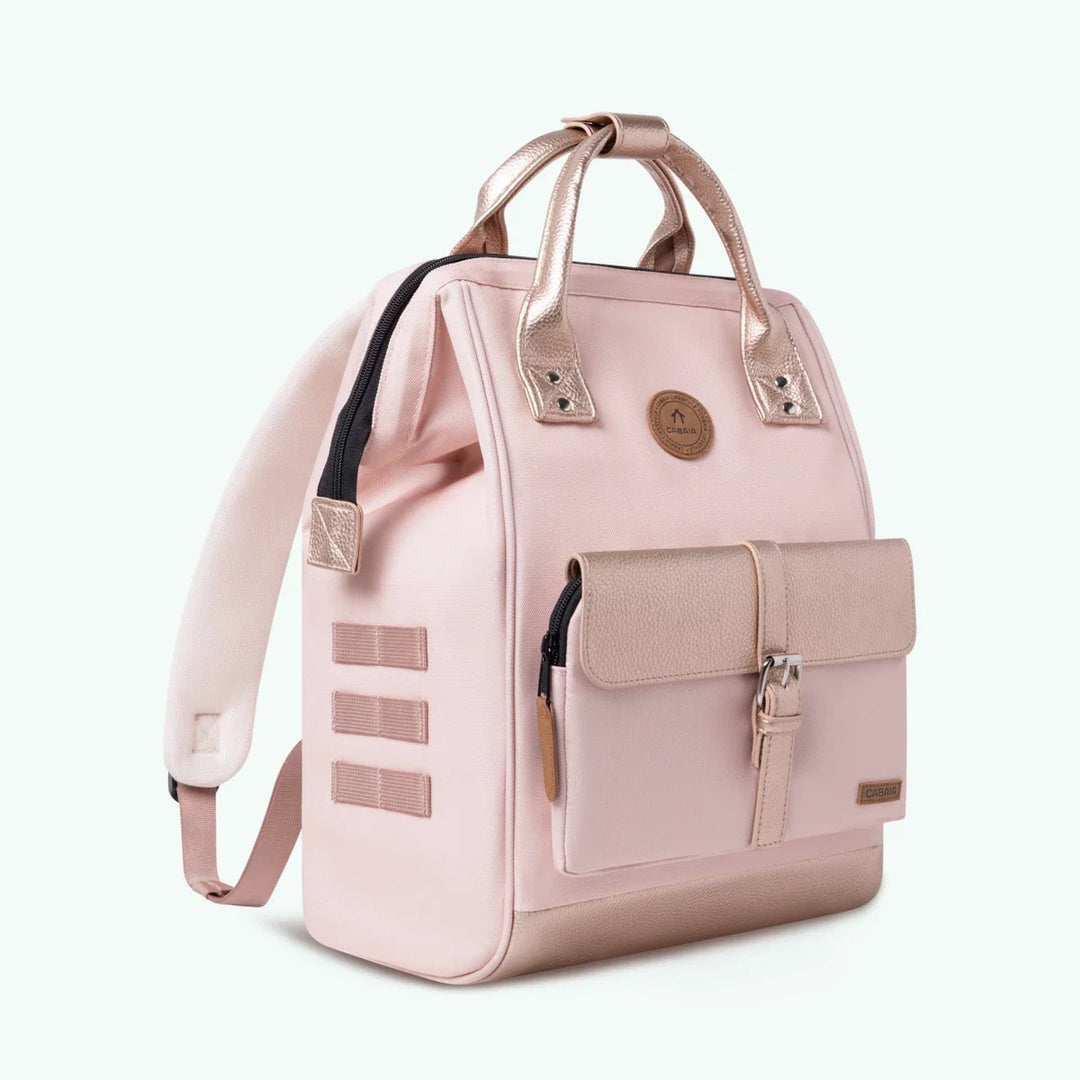 Rucksack Adventurer Medium Queretaro Pink von Cabaia, von der Seite