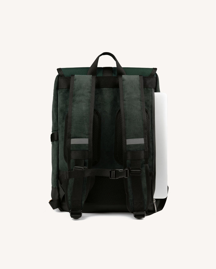 Rucksack Commuter 2.0 Dunkelgrün von Faguo Detailansicht