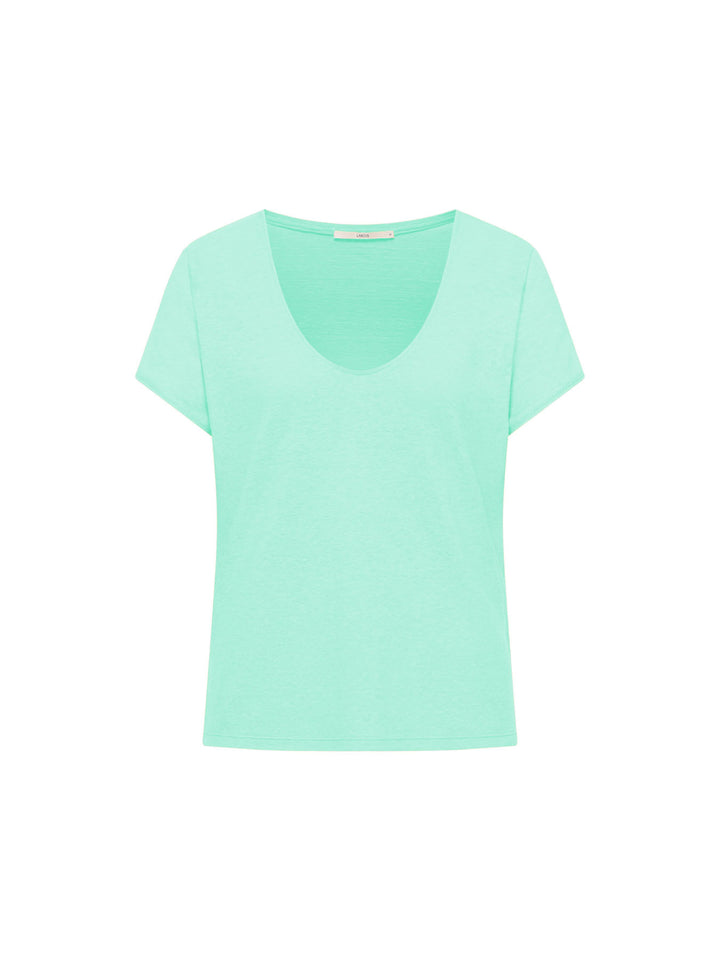 Shirt mit tiefem Ausschnitt OCS Jelly Mint von Lanius
