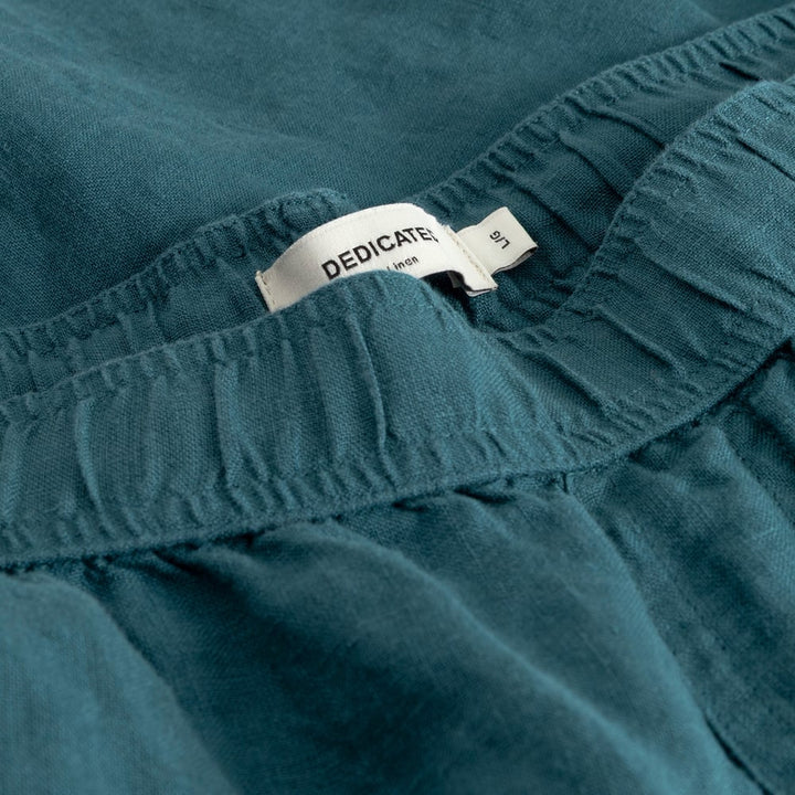 Shorts Sibbarp Linen Mediterranea Green – Dedicated – Zweiblatt 6