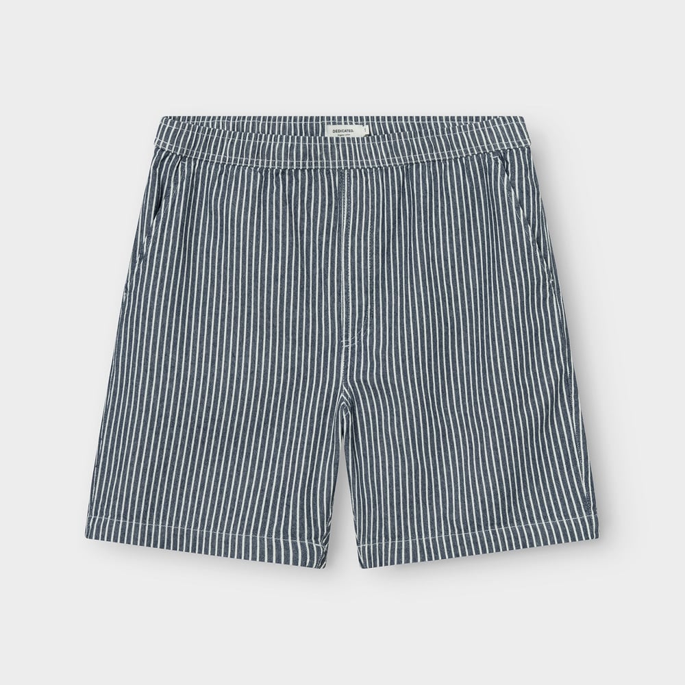 Shorts Vejle Work Stripe Blue – Dedicated – Zweiblatt 2