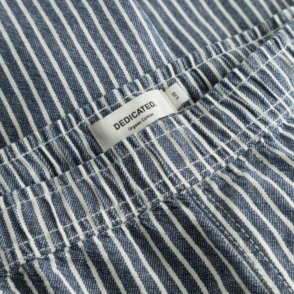 Shorts Vejle Work Stripe Blue – Dedicated – Zweiblatt 3