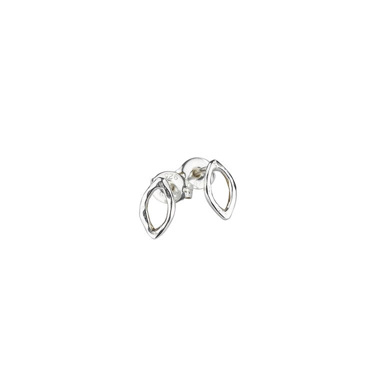 Ohrstecker Geometricas Silber Blatt  von UMIWI