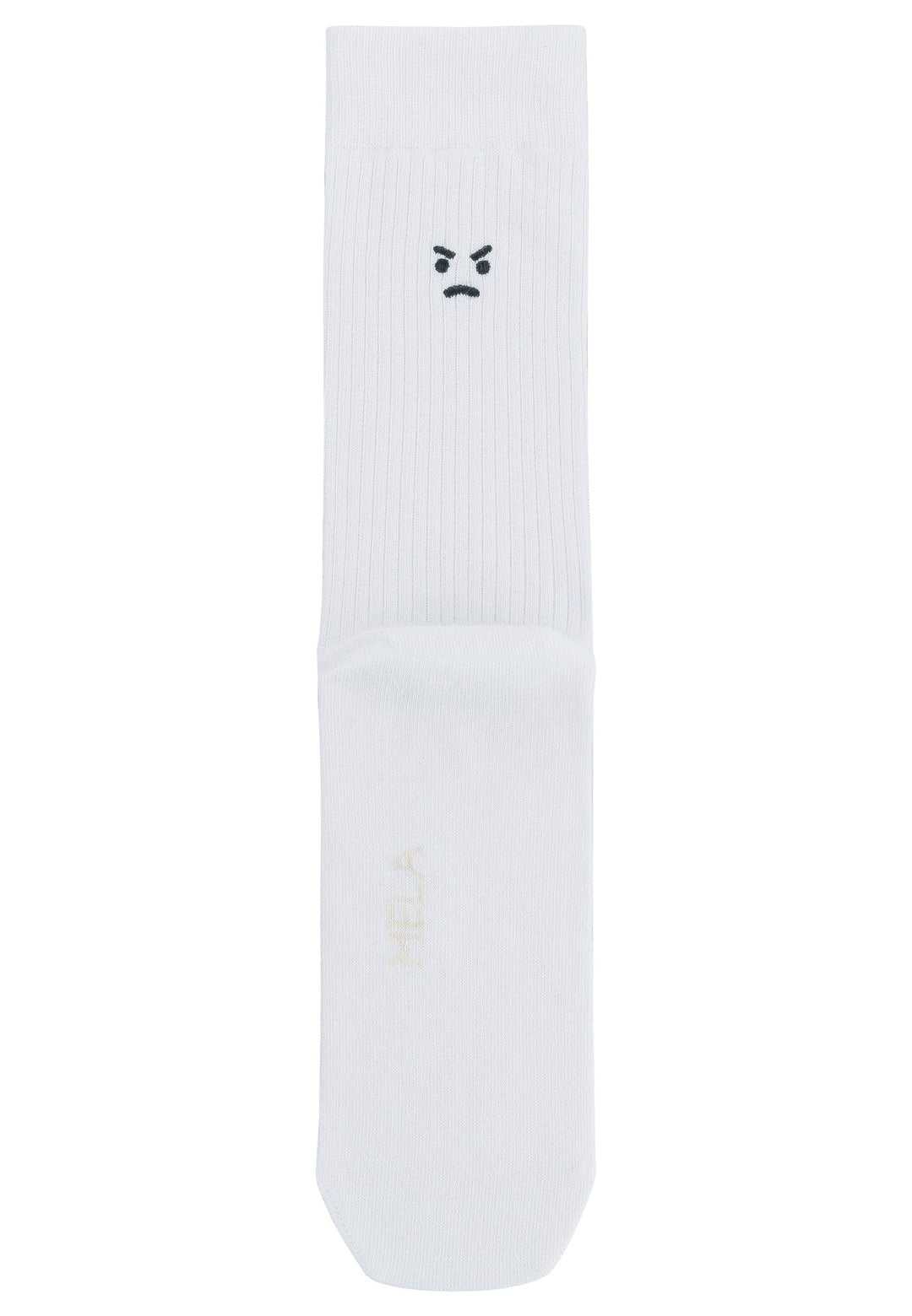 Socken 5er Pack Rippsocken Stickerei Smiley Moods von MELA – Ansicht 2