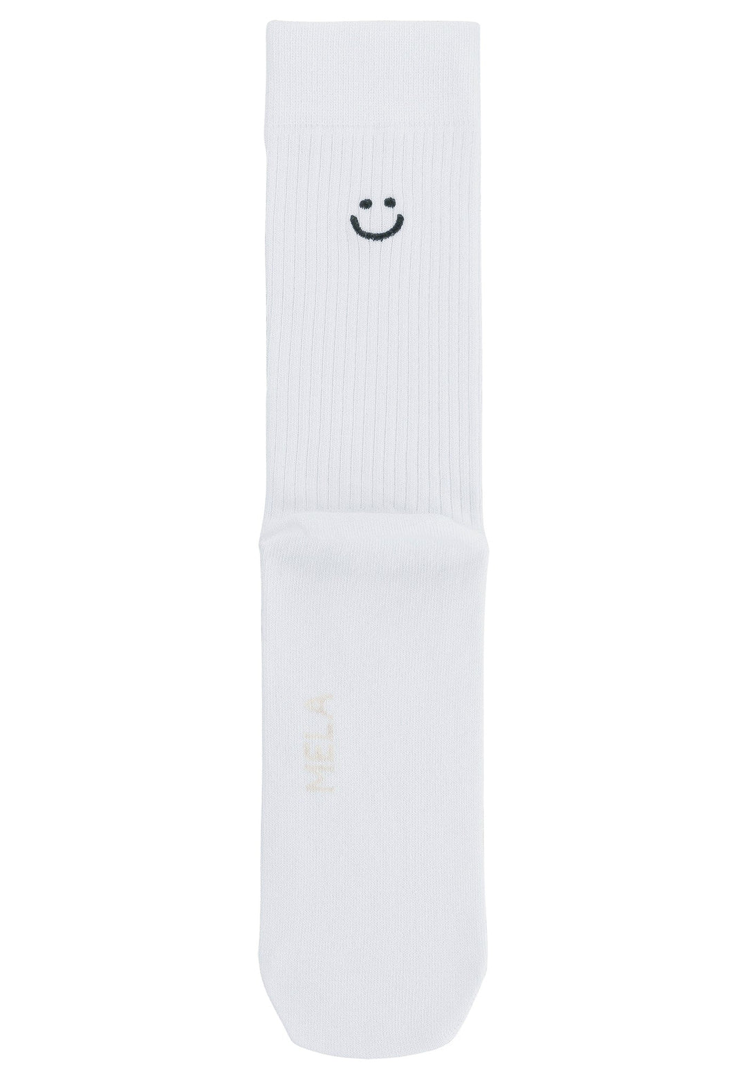 Socken 5er Pack Rippsocken Stickerei Smiley Moods von MELA – Ansicht 5