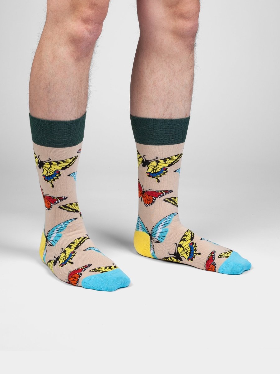 Socken Butterfly Bloom von DillySocks – weitere Ansicht