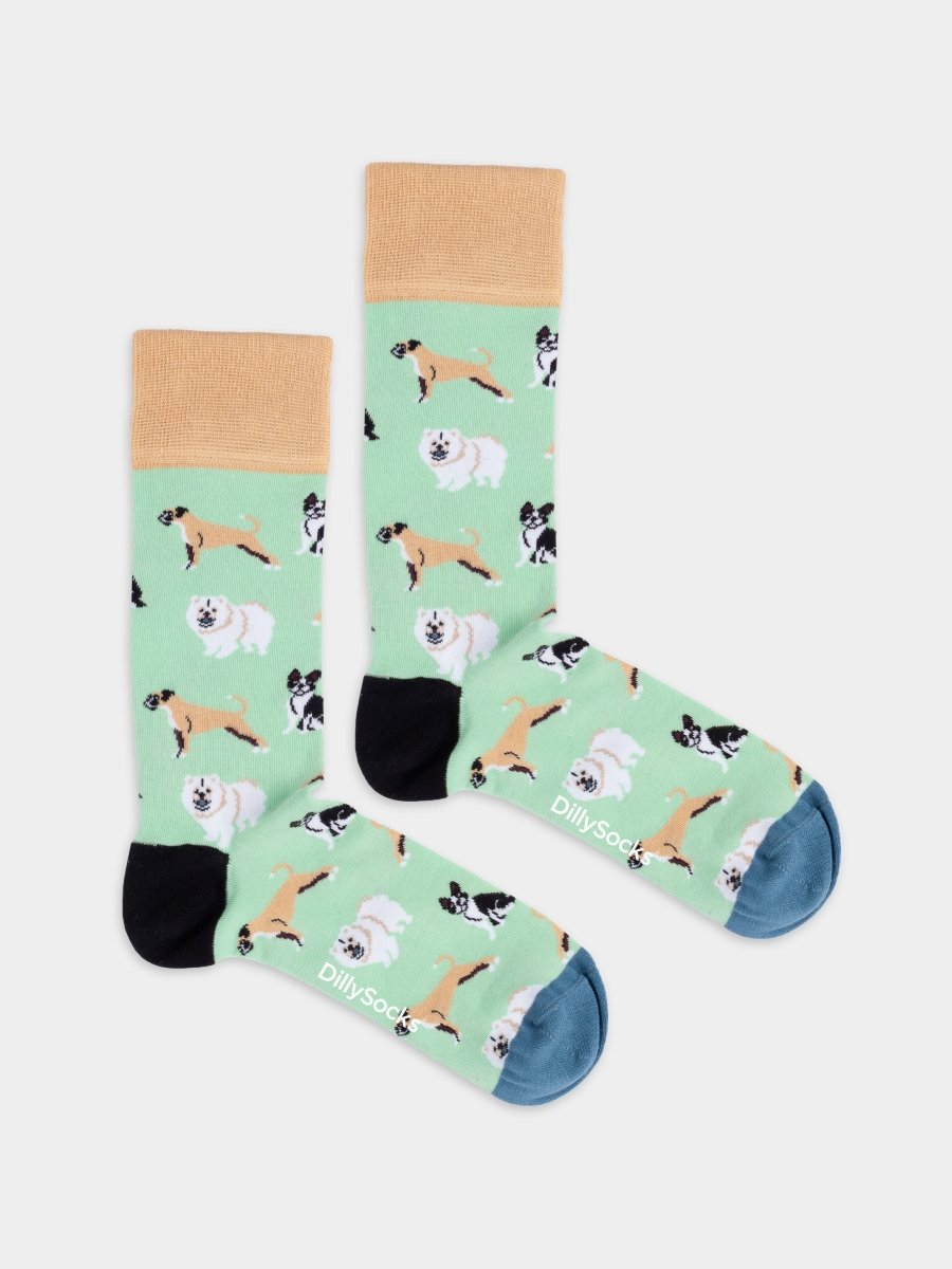 Socken Dog Squad von DillySocks mit Hunden