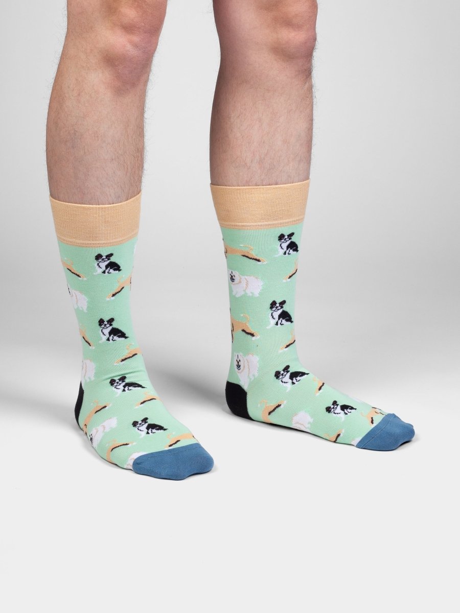 Socken Dog Squad von DillySocks, Detailansicht